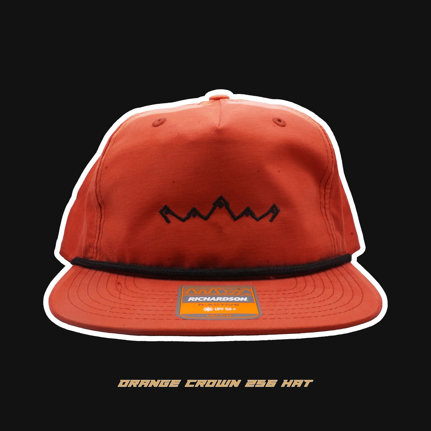 Orange Crown 256 Hat