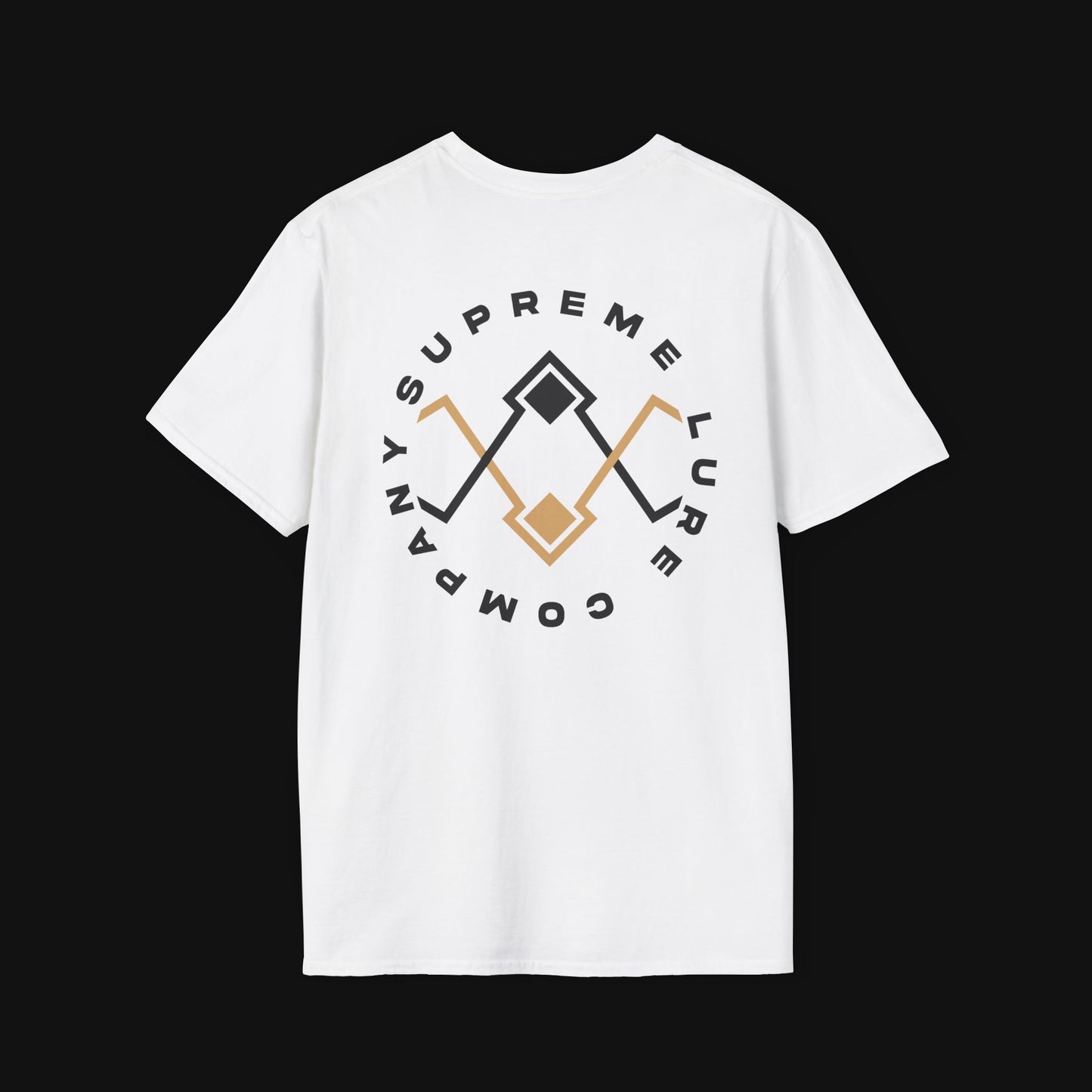 White Circle Graphic Tee