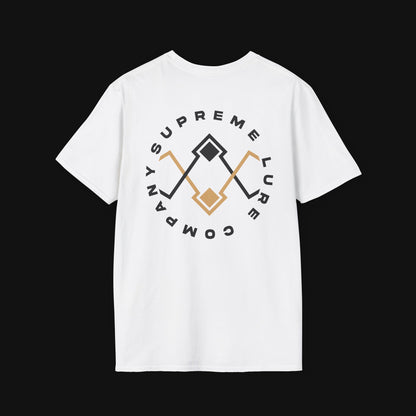 White Circle Graphic Tee