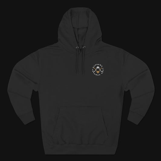 Black Graphic Hoodie