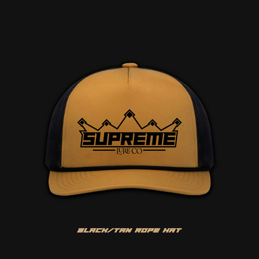 Gold/Black Rope Hat