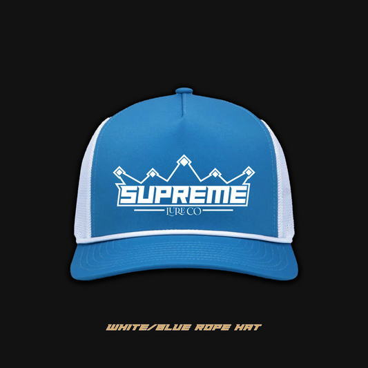 Blue/White Rope Hat