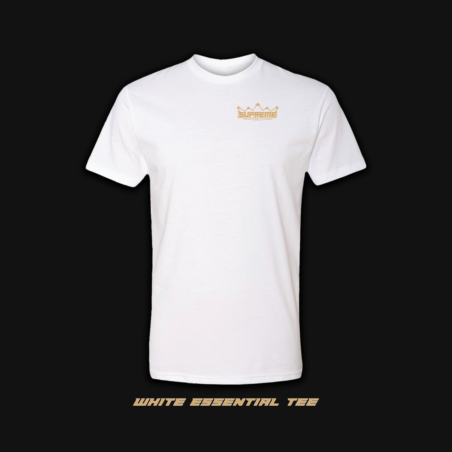 White Essential Tee