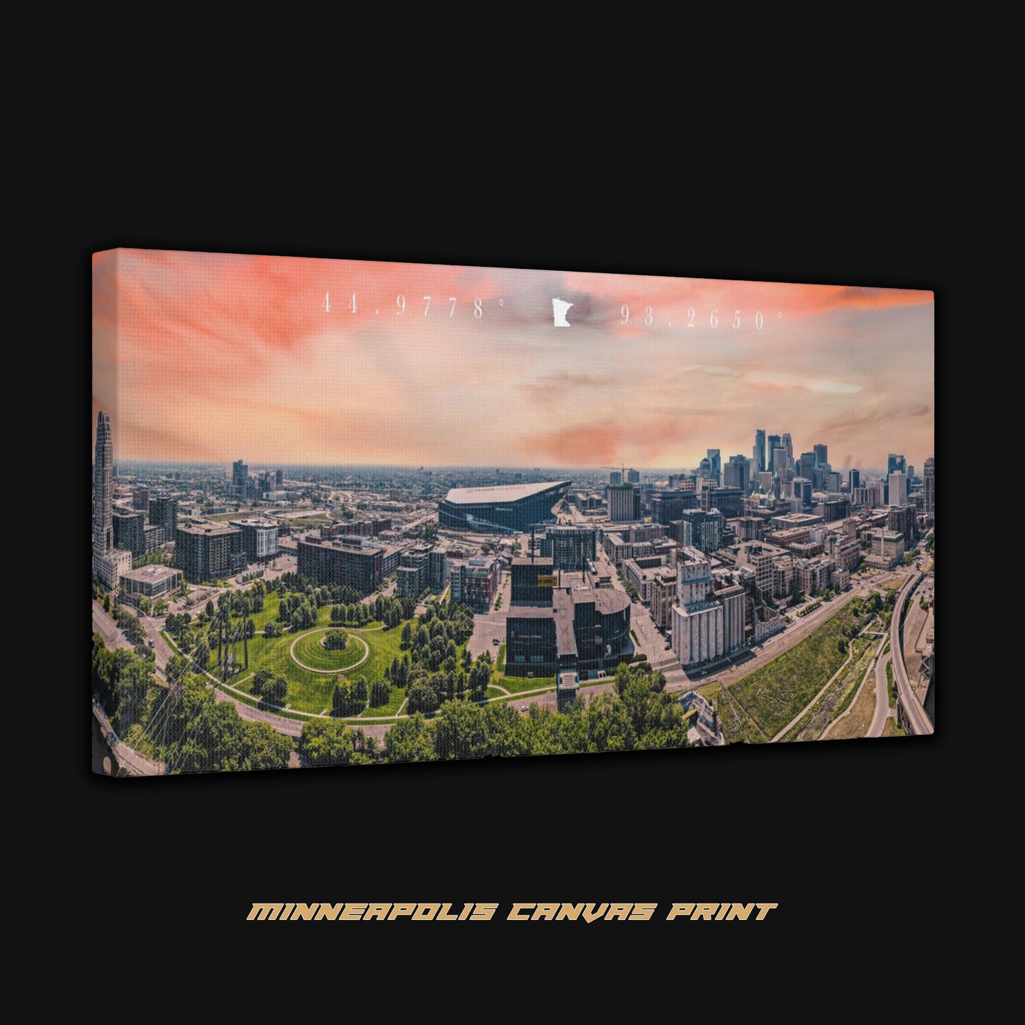 Minneapolis Sunset Print