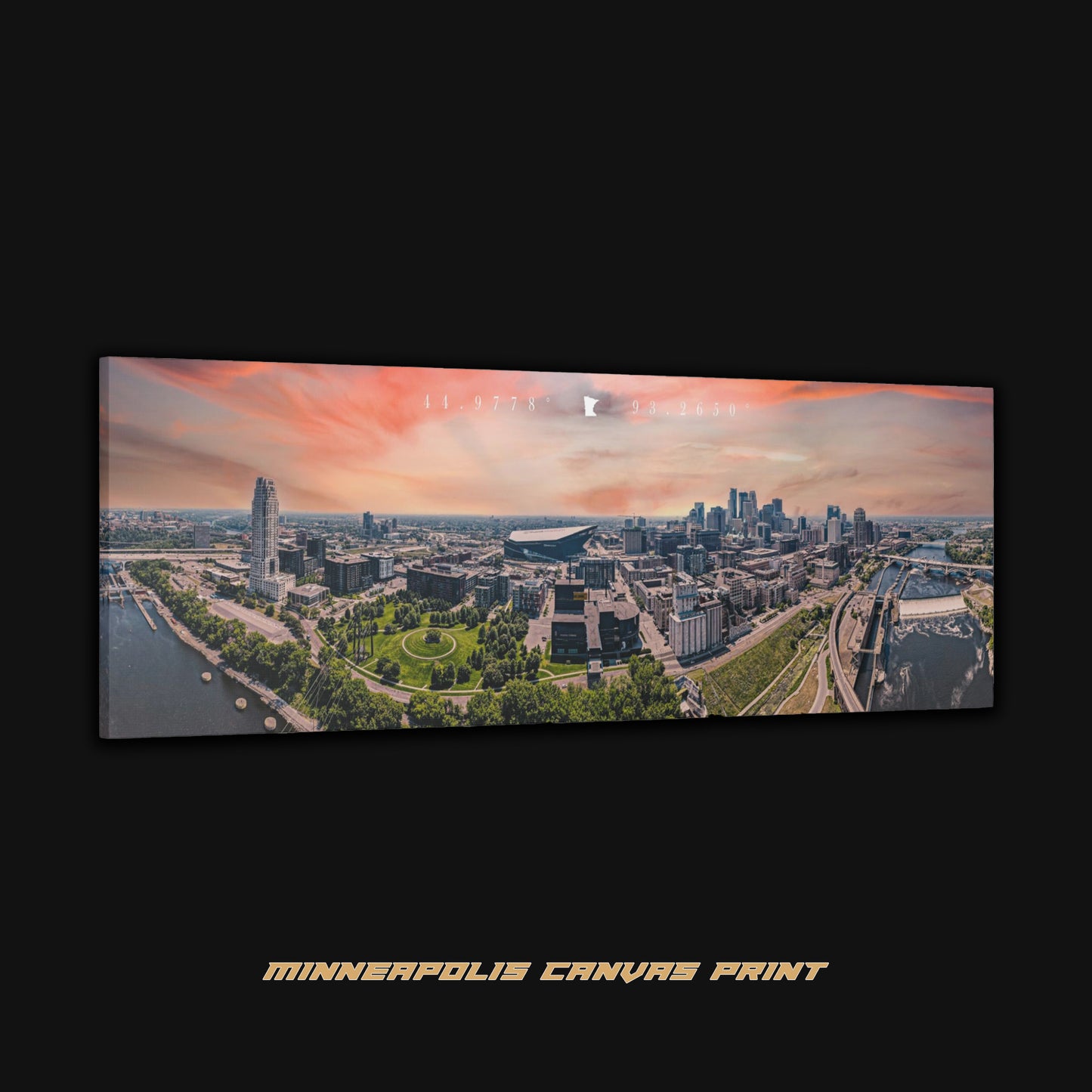 Minneapolis Sunset Print